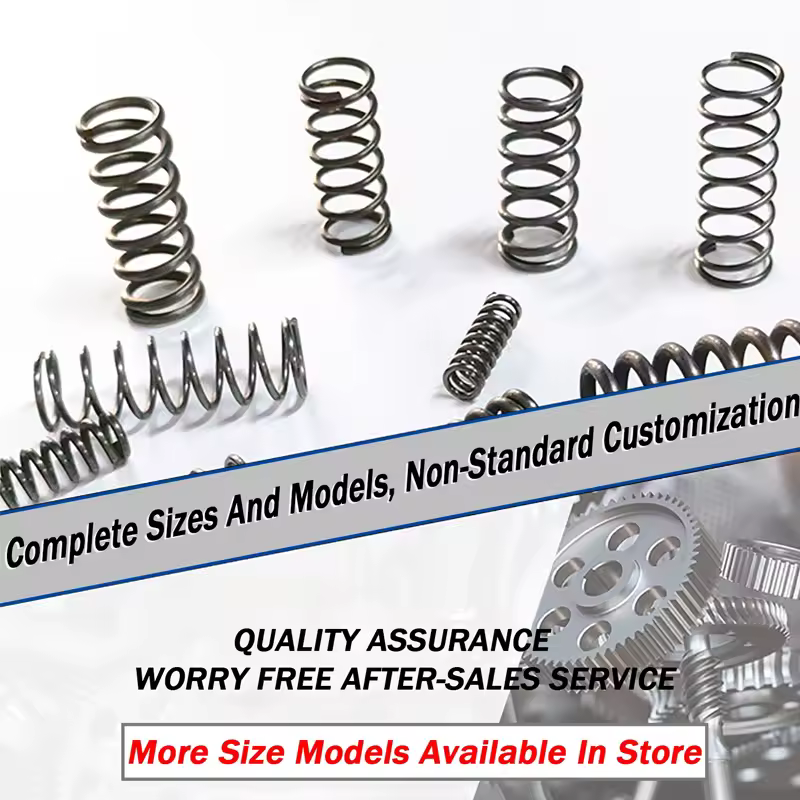 10pcs/Lot 0.2mm 0.3mm 0.4mm Micro Small Compression Spring OD 2/3/4/5/6/7/8/9/10mm Length 5mm to 50mm - Image 4