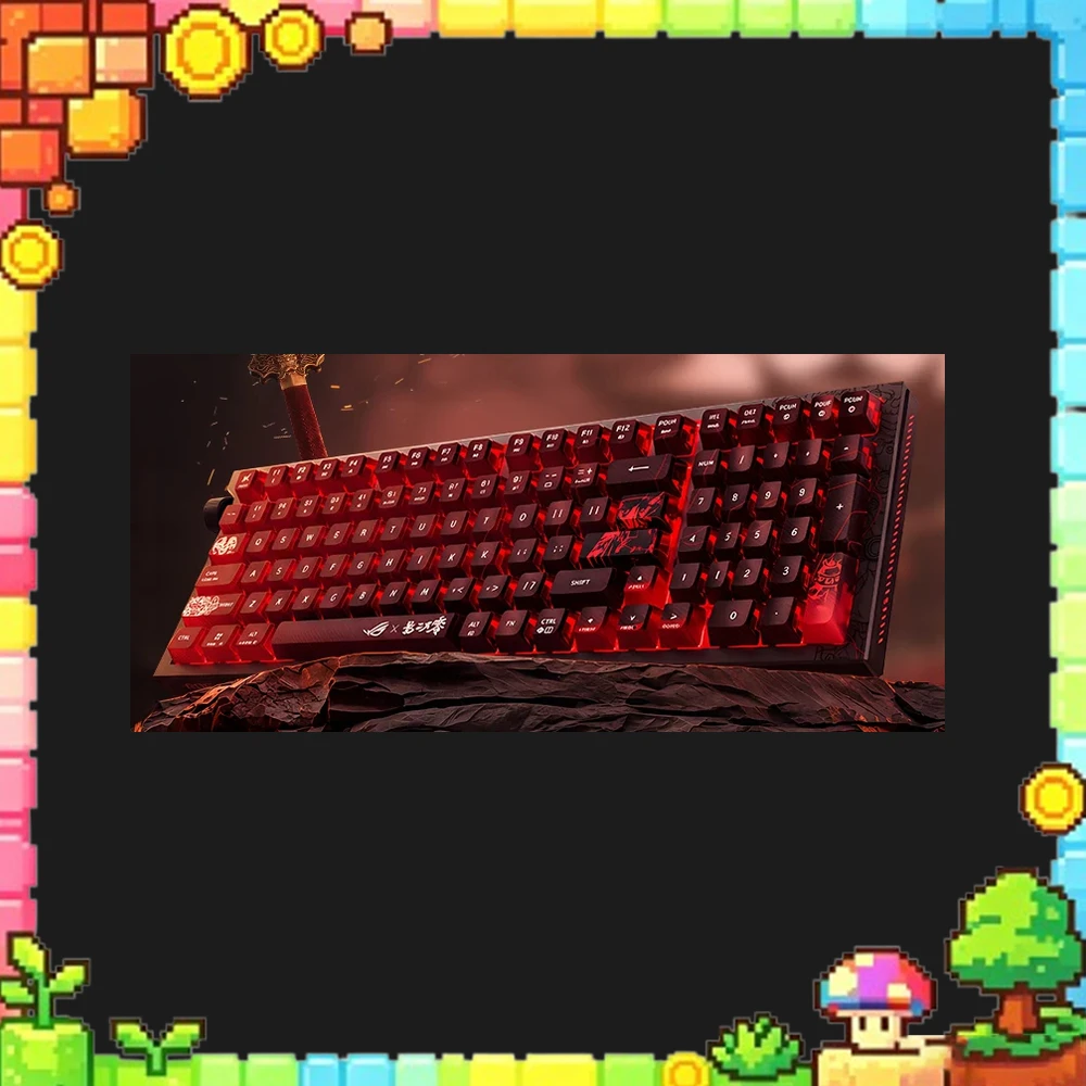 ROG Strix Morph 96 Phantom Blade Zero Edition Mechanical Keyboard Wireless 3-Mode Gasket Hot-Swappable ROG NX Storm V2 Keyboard