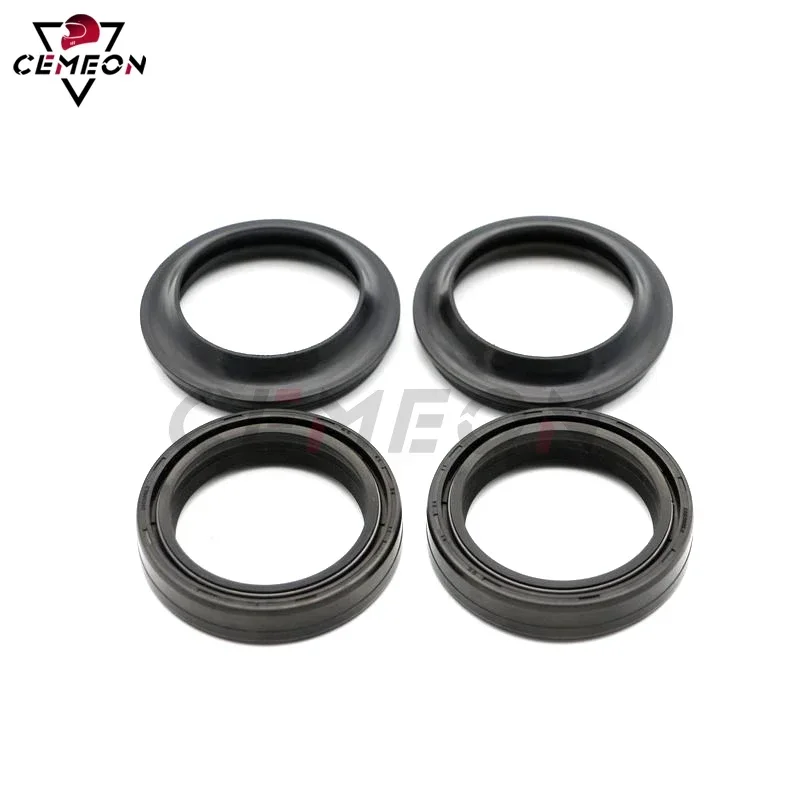 Fork seal For BMW R1200S F650 Funduro Dakar Strada F650GS K75 Motorcycle front shock absorber front fork oil seal and dust cap