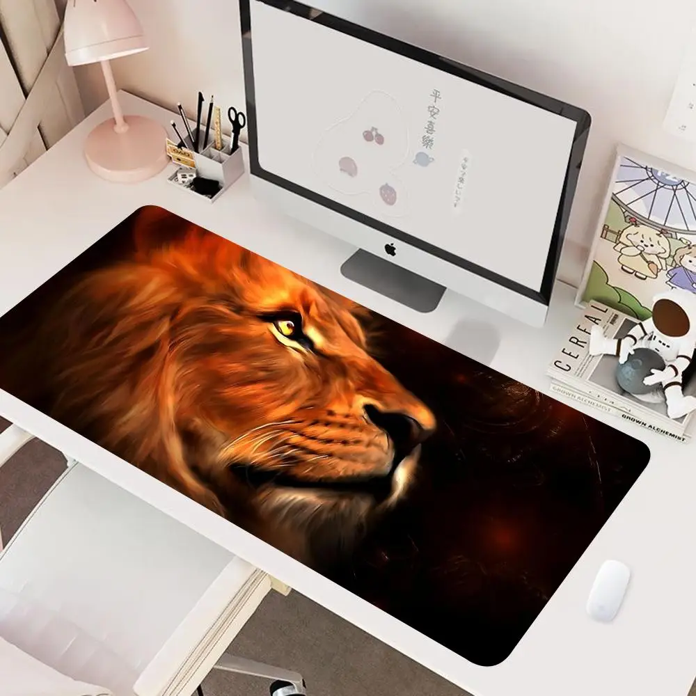 Animal Lion Mouse Pad Mouse Gamer Gaming Pad Office Accessories for Desk desk decor Mat Mousepad Mats Keyboard Mause Carpet Comp