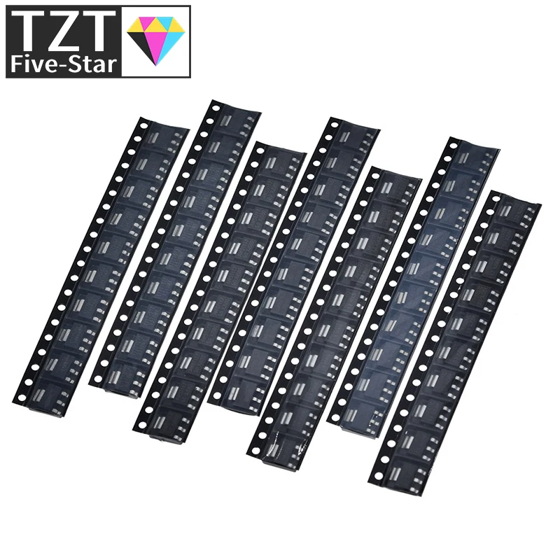 TZT 70 قطعة = 7 أنواع * 10 قطعة AMS1117 مجموعة وحدة منظم الجهد