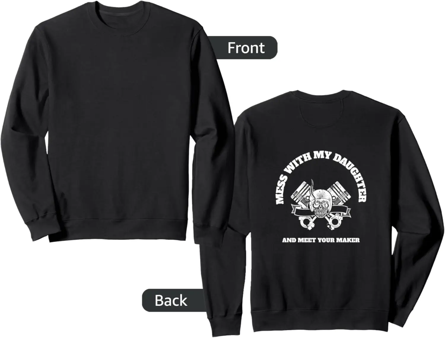 Classic American Motorcycle Find Your Road Gift Sweatshirt