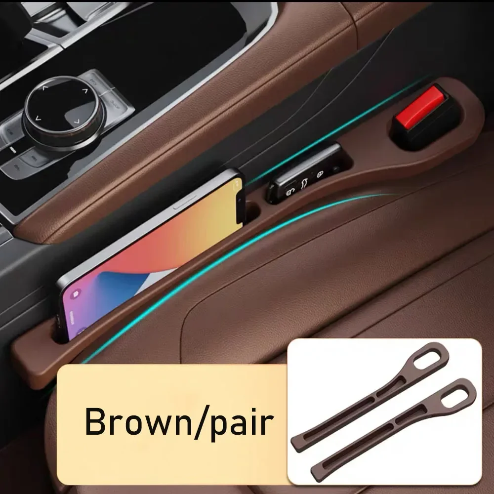 Car Seat Gap Filler Side Seam Plug Strip with Groove Leak-proof Filling Strip For Citroen C6 C3XR C3L C5 AIRCROSS C4 C5X C3-XR