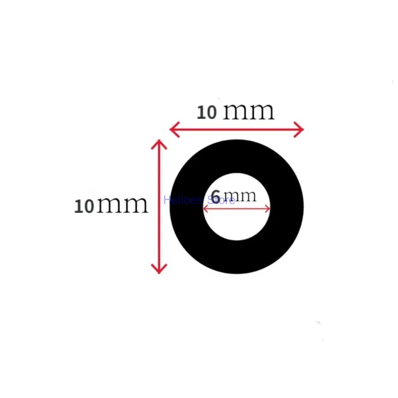 High Reflection 3D Light Point Reference Points Film Scanner Marking Marker Positioning Outer Diameter 10mm Inner Diameter 6mm