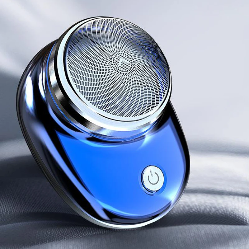 Rasoio elettrico portatile Mini rasoio da viaggio a ricarica rapida da uomo