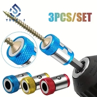 YUANJ Magnetic Ring Alloy Screwdriver Bit Anti-corrosion Strong Magnetizer Removable Part Adapter Screw Driver Power Tool