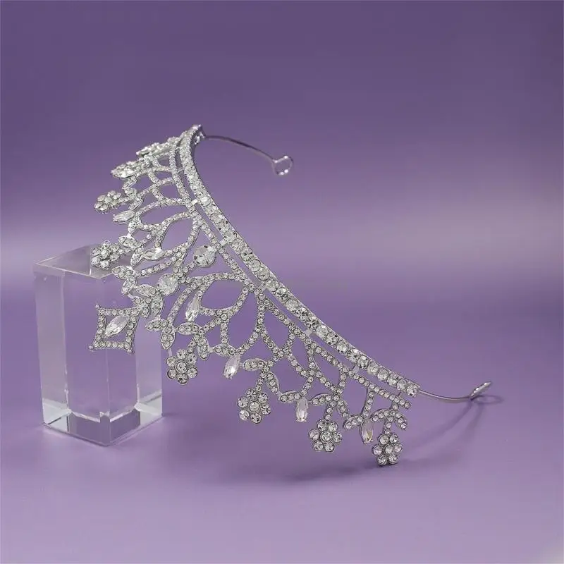 Durabilidad Rhinestones Diaditas con elegantes Mujeres Headselipas juego Jugar a Crowns para mujeres elegantes para mujeres