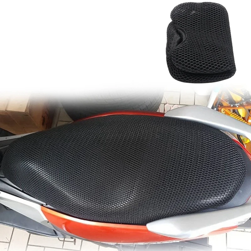 Motorcycle Seat Cushion Cover For Yamaha NMAX 155 NMAX125 NMAX155 N-MAX 125 Mesh Fabric Breathable Saddle Grid Pad