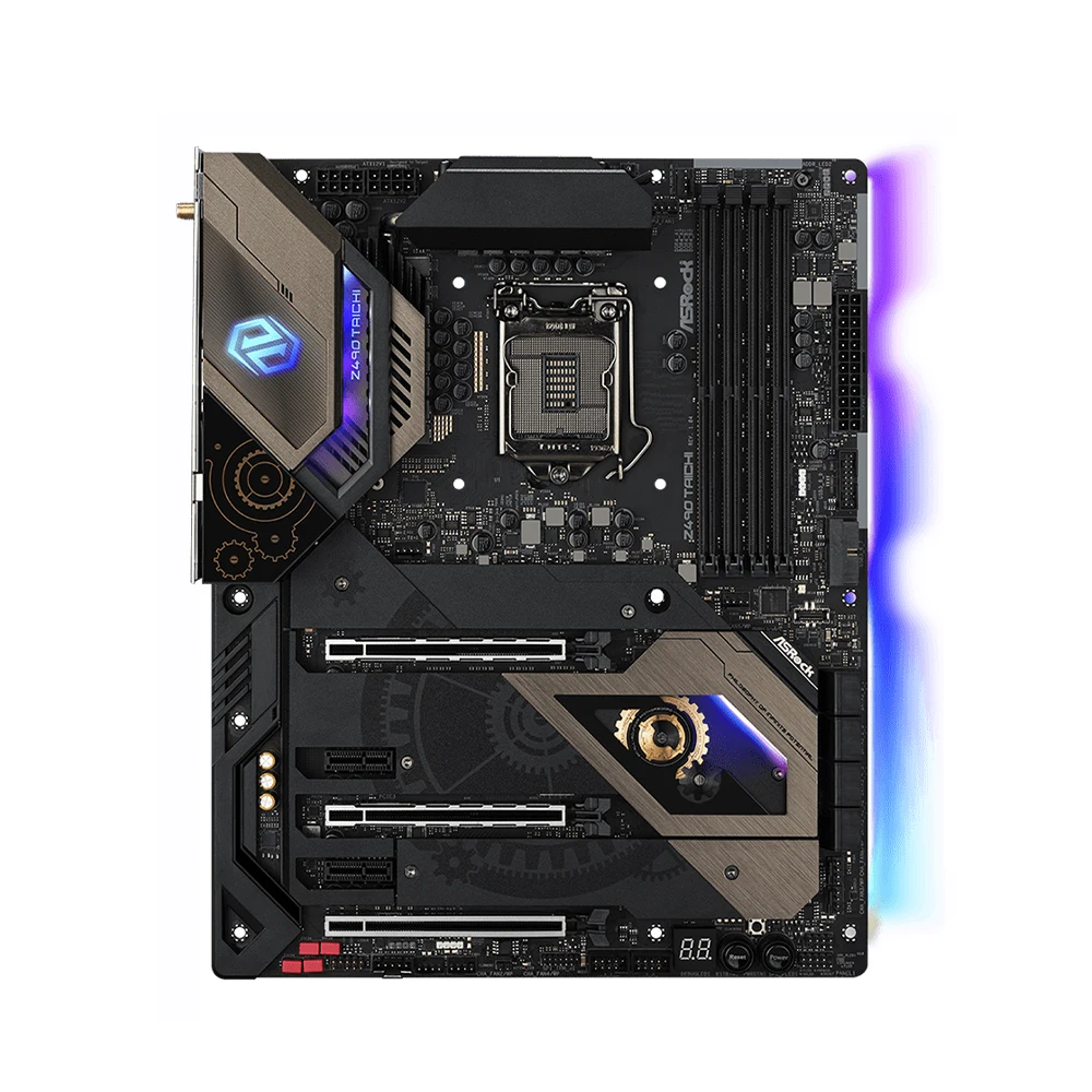 ASRock Z490 TAICHI Motherboard Supports i9-11900KF 10900K i7-11700K 10700F i5-11600 10400 CPU DDR4 4666MHz+ M.2 NVME HDMI ATX