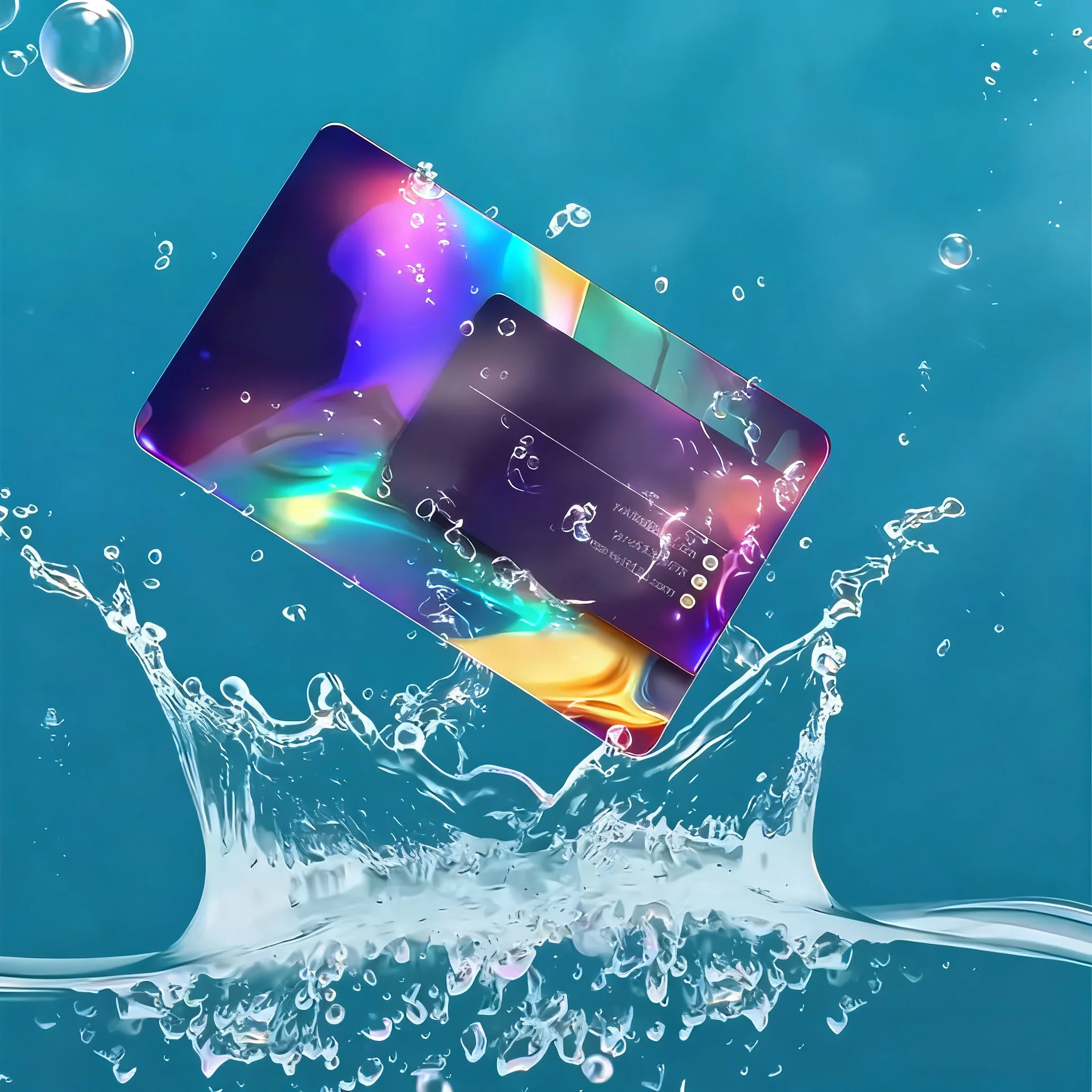 

Небьющаяся визитная карточка: карточки из ПВХ премиум-класса на заказ | Водонепроницаемые, закругленные углы, 3, отделка. | с логотипом You