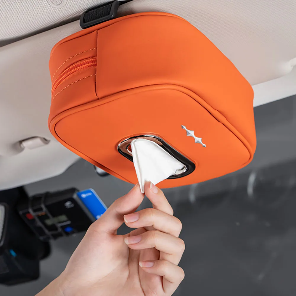 Car Tissue Box Paper Drawer Car Interior Supplies Fit For BYD Formula Leopard 5 Leopard 8 Titanium 3 Titanium 7 Accessories