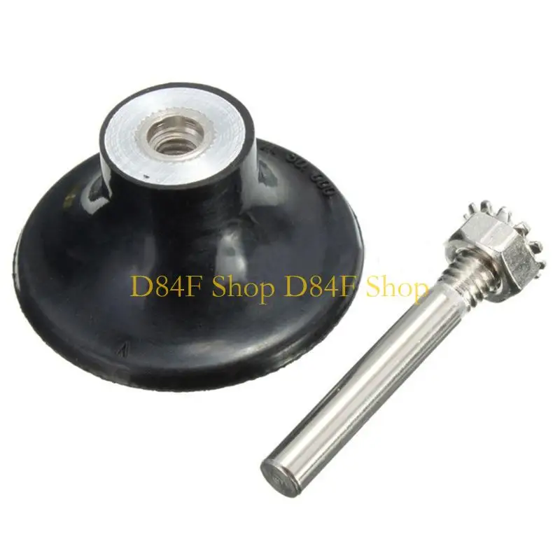 D84F 1Set Sanding Discs Holder 3 inches for Polishing Sanding Surface Preparation