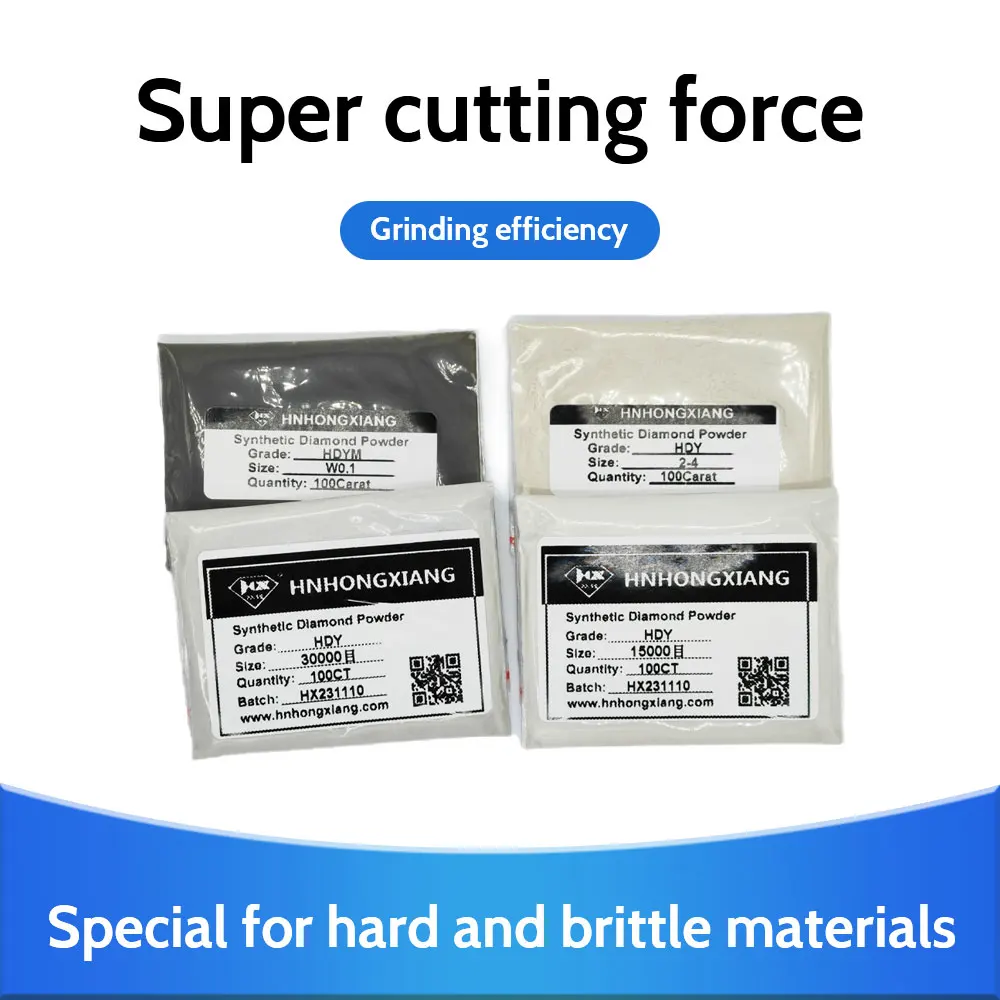 Polvere diamantata per realizzare liquami per lucidare campioni 20 grammi Polvere diamantata lucidata sintetica industriale