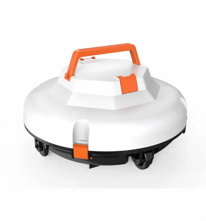 Automatic Solar Rechargeable Robotic Vacuum Cordless Swimming Pool Surface Cleaner Tablet Suction Feature Pool Filters Robot