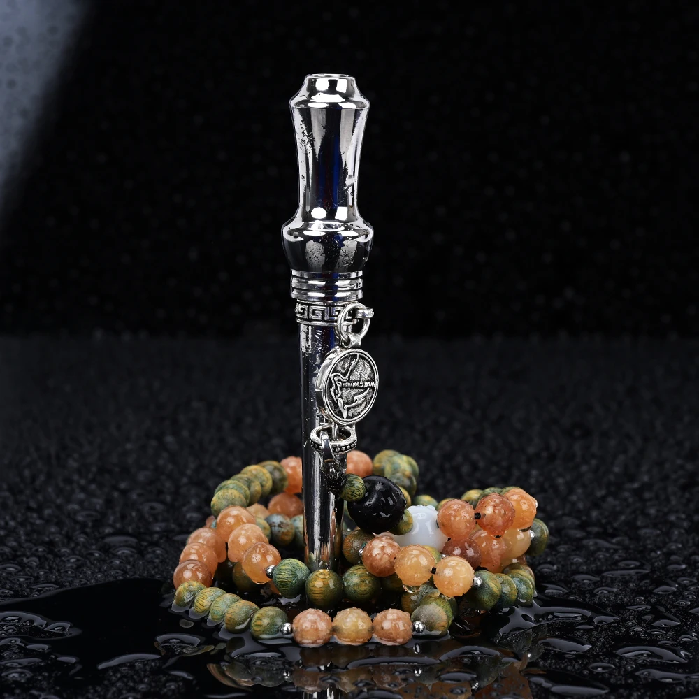 

Wolfcoolvape арабский кальян, частный камень, деревянная цепочка из бисера, держатель для сигарет из титанового сплава, кальян ShiSha, оригинальный всасывающий рот