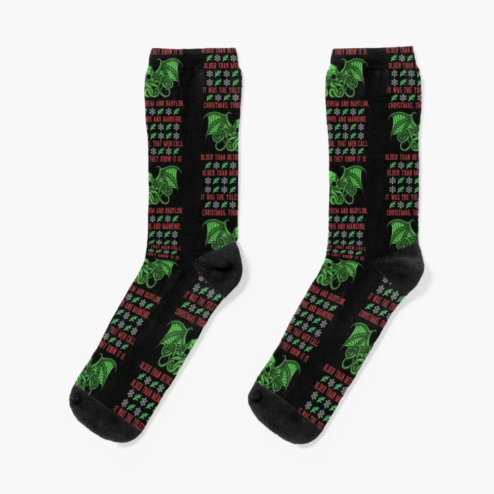 Cthulhu Festival Sweater - Azhmodai 22 Socks hockey Wholesale Running Socks Man Women's