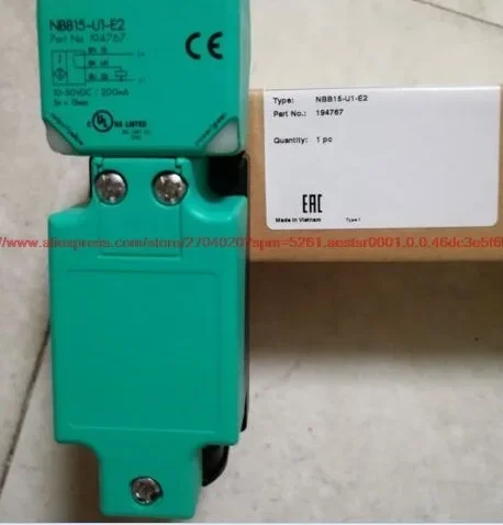 100% NEW NBB15-U1-E2 proximity switch DC three-wire PNP normally open sensor