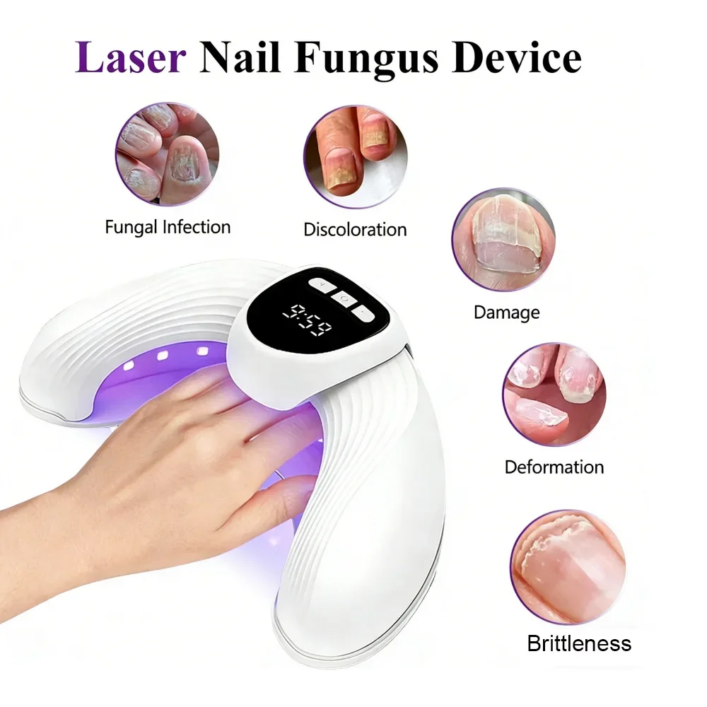 

Лазерный аппарат для лечения грибка ногтей на нескольких пальцах рук и ног, средство для восстановления поврежденных и потускневших ногтей для домашнего использования