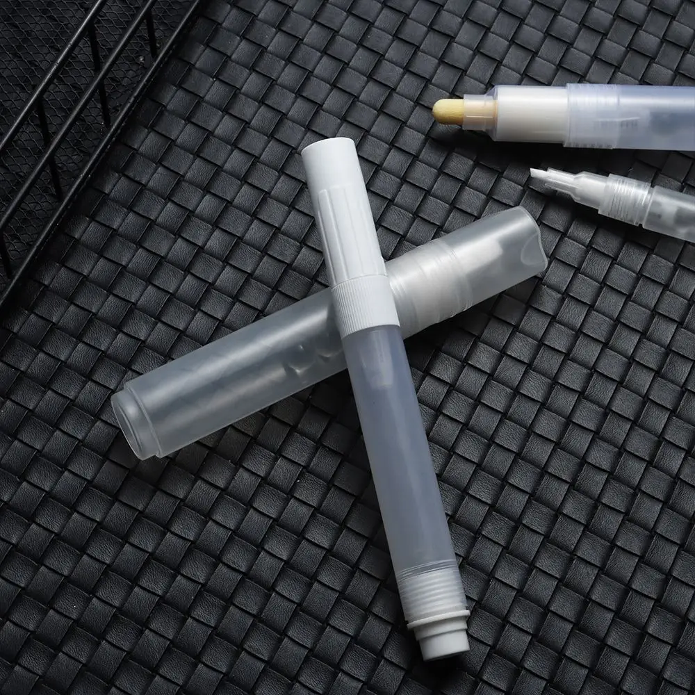 Repeatable Use Transparent Plastic Liquid Chalk Marker Empty Rod Paint Pen Accessories Graffiti Pens