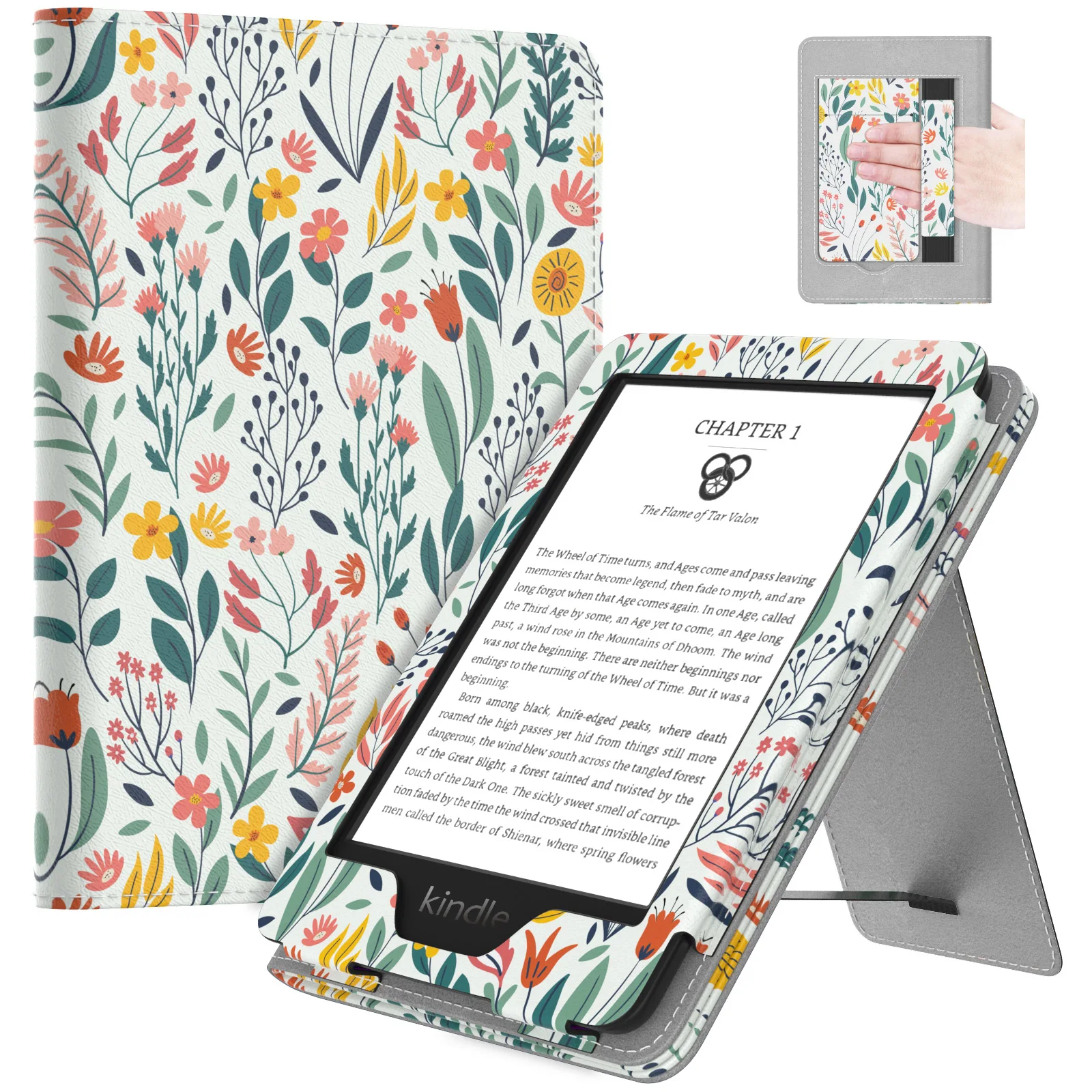 Etui na zupełnie nowy 6-calowy Kindle (11. generacji, wydanie 2023/2022)/Kindle (10. generacji, 2019)/kindle (8. generacji, 2016), obudowa Ultra PU