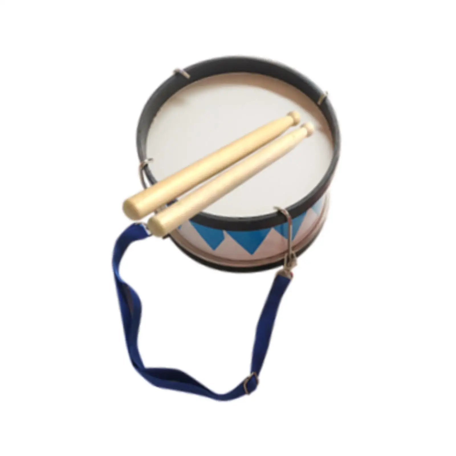 Snare Drum for Kids Drum Instrument Lightweight Kids Drum Set 2 Drumsticks Music Teaching Aids Percussion Instruments for School