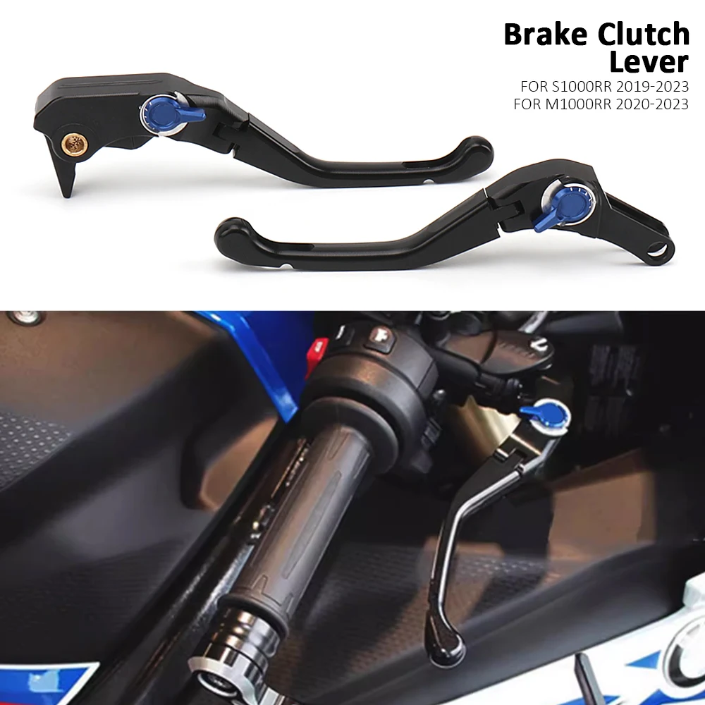 

Motorcycle CNC Aluminum Folding Adjustable Brake Clutch Levers For BMW S1000RR S1000 RR 2019-2023 M1000RR M 1000RR 2020-2023