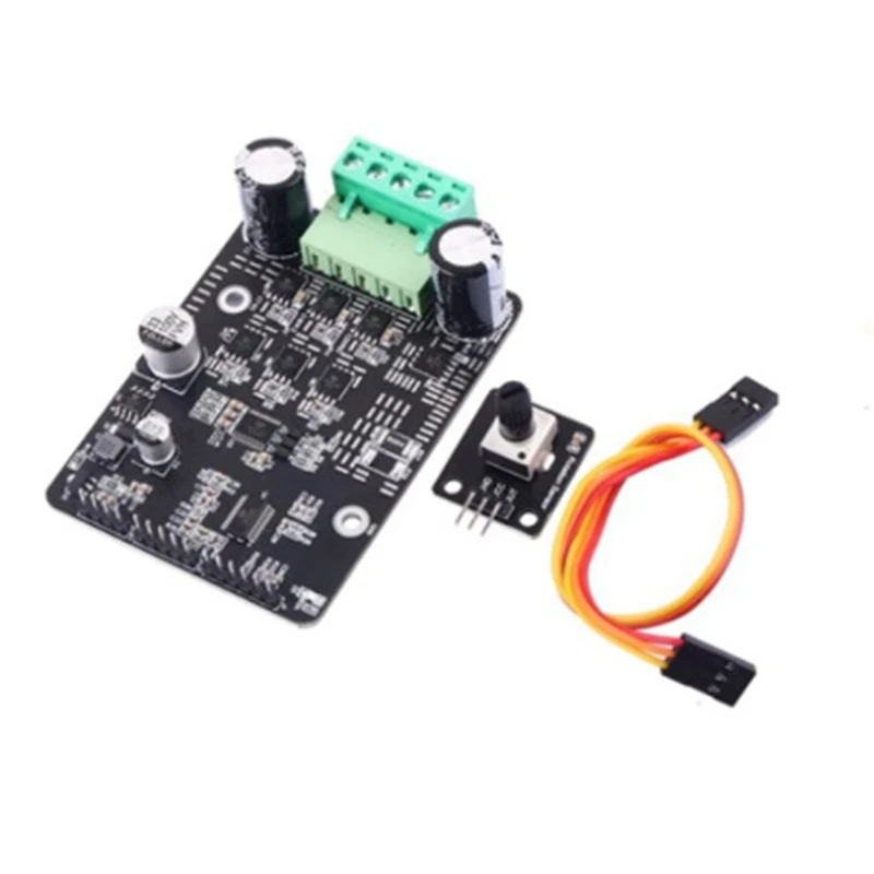 Black DC 6-80V BLDC 3-Phase Hall Motor Control Driver Board PWM High Power 1600W 20A