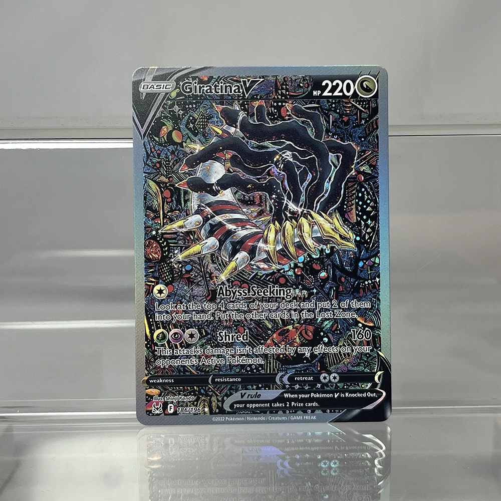 Folie PKM Einzelkarten Pikachu Charizard EX Bubble Mew Game Seltene Sammelkarten PTCG Rainbow Proxy Cards