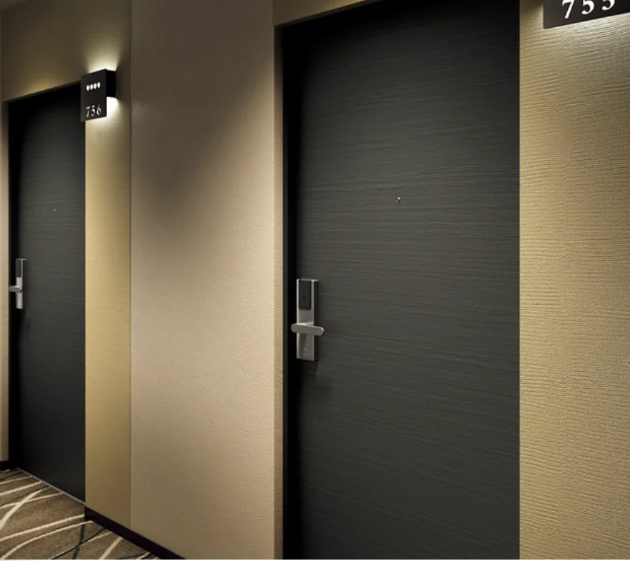 Modern Design Hotel Room  Wooden Steel Single  Frame r Soundproof Fireproof UL Listed for Internal Use