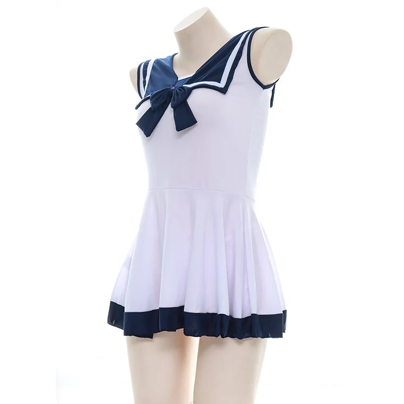 Lolita Dress Schoolgirl Student JK Costume Women Sexy Lingerie Anime Cosplay Sailor Uniform Japanese Kawaii Role Play Clothes