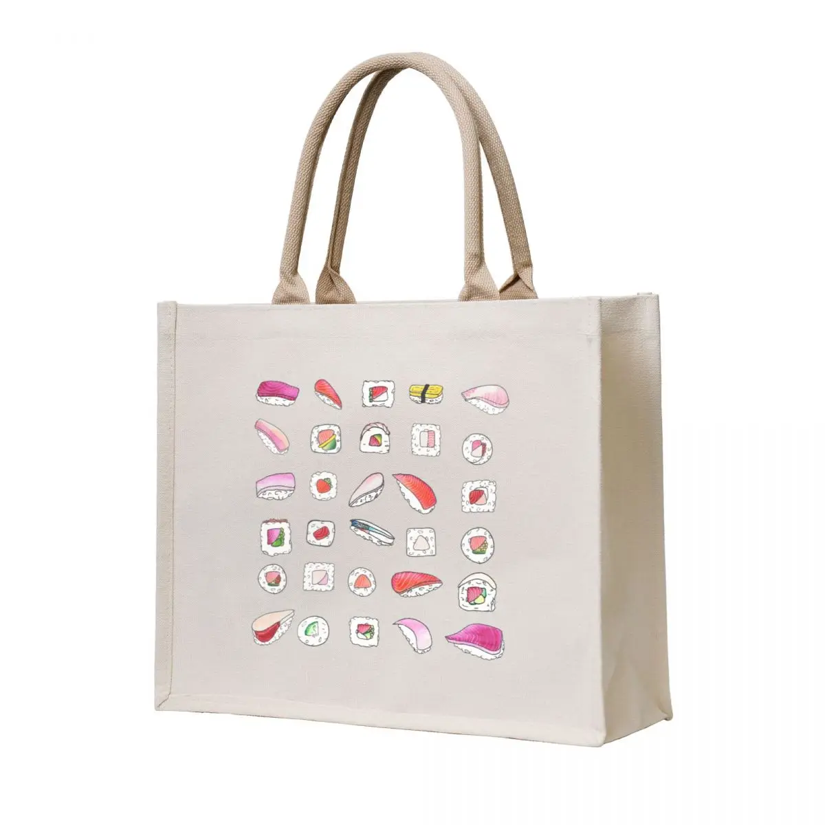 

Sushi Frenzy 2 Tote Bag reusable shopping bag Women bags university shopper bag