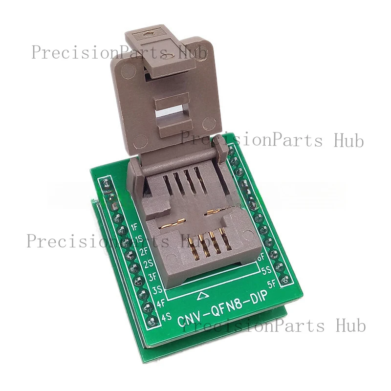 DFN8 Aging Test Stand DFN8X8-8LK (2.0) Gold Plated High Temperature Aging Stand Burning Fixture
