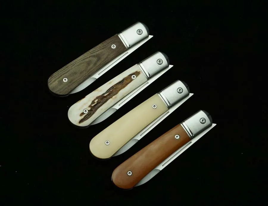 LEMIFSHE New Real M390 Blade Deer Horn Handle Outdoor Camping Hunting Kitchen Survival Pocket EDC Folding Tool Knife