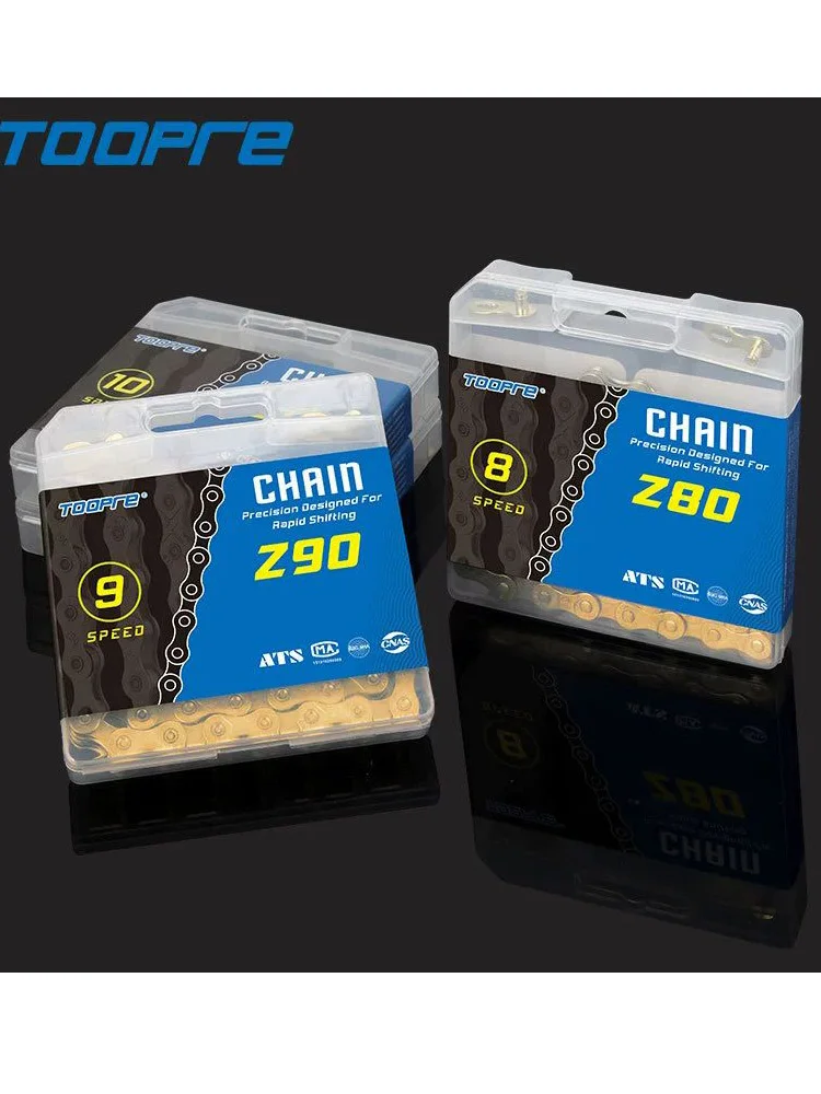 AliExpress NONE MTB Bicycle Chain 1/ 6/7/8 /9 /10 /11 /12 Speed Gold Mountain Road Bike Chain Electroplated and Rust-proof Variable Chain