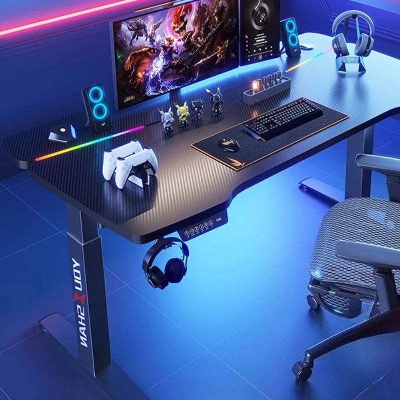 Electric Lifting Table Trendy Computer Bedroom Control Organizers Table Accessories Lounge Escritorios Entrance Furniture