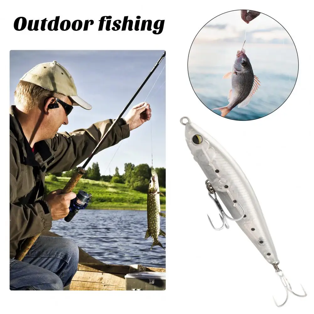 Fishing Lure Bait Freshwater Fishing Lure Universal Sea Fishing Lure 3d Fisheye Vibration Spoon Spinner with Double for Outdoor