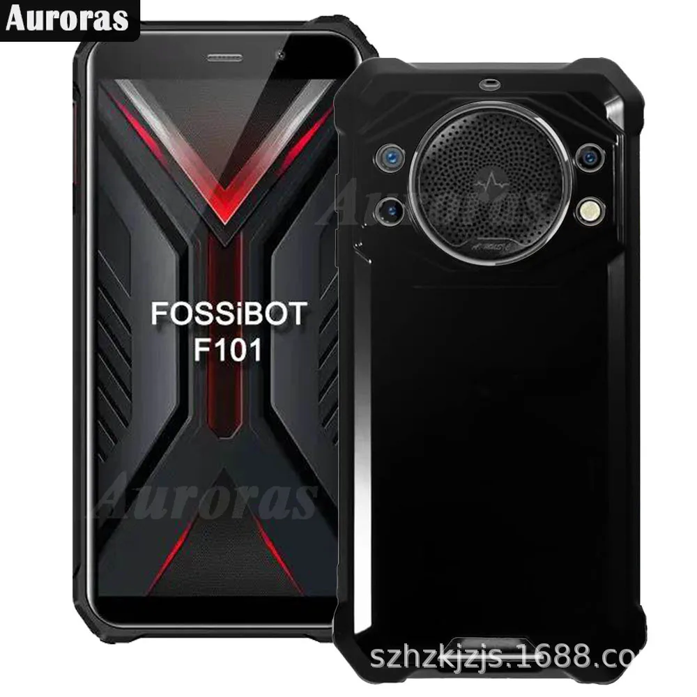 Auroras For FOSSiBOT F101 PRO Case Classic Silicone Shockproof Soft Shell For FOSSiBOT F101P Cover Fundas