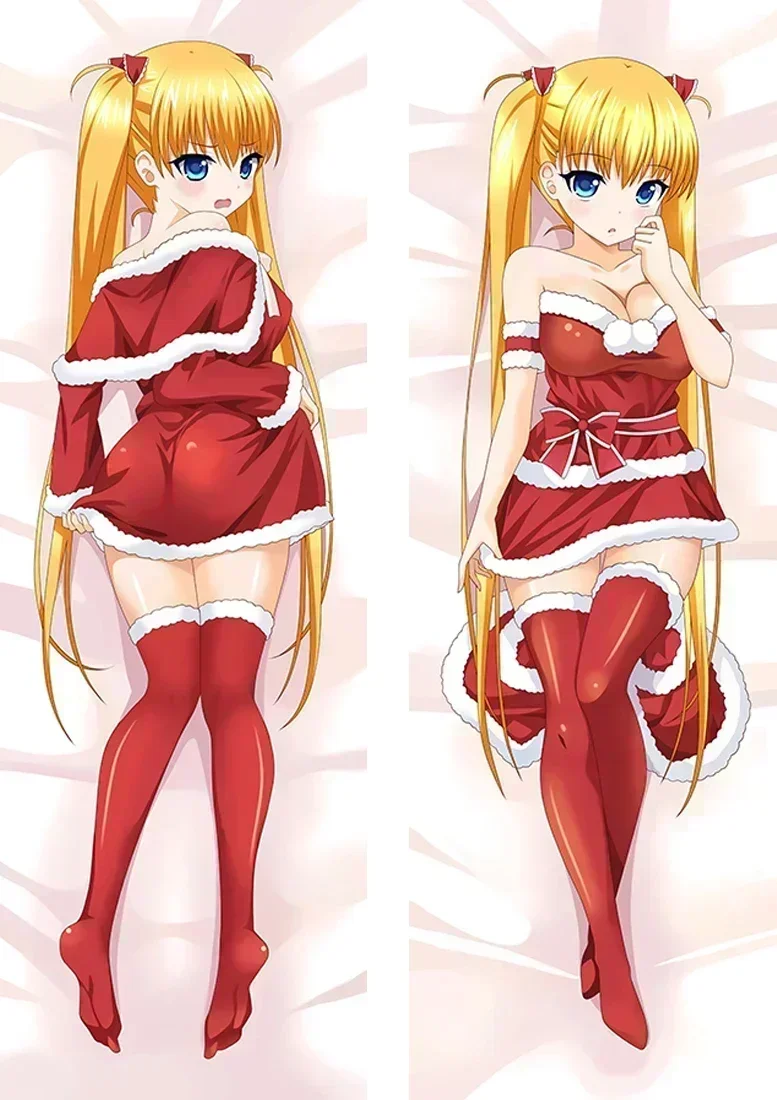 ปลอกหมอนตกแต่งลายอนิเมะ Oni Chichi akitsuki Airi dakimakura waifu ปลอกหมอนพิมพ์2ด้านของขวัญปลอกหมอนร่างกายแบบกอด