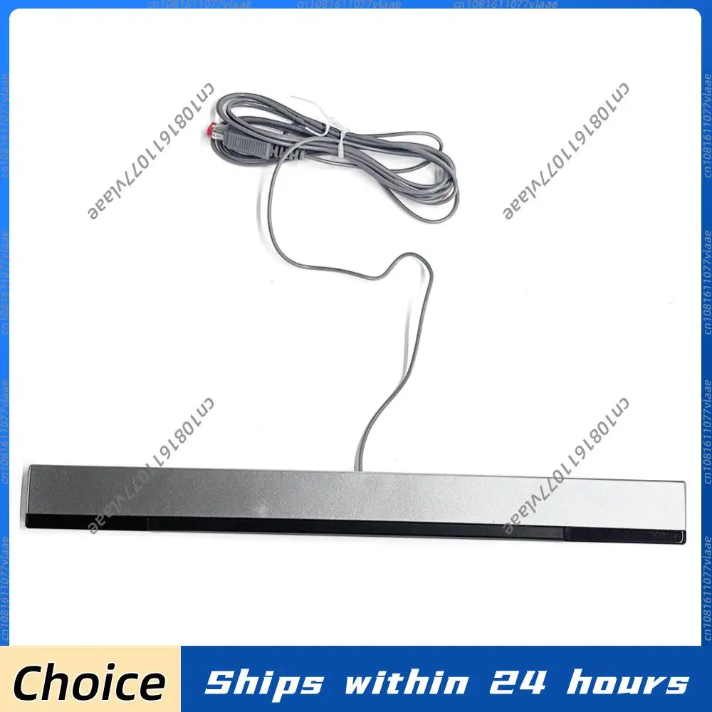 Receptor de Sensor de Movimiento con Cable y Cable de Extensión, Barra Sensora para Videojuegos, Barra Sensora Remota con Cable para Consola NS Wii Wii U