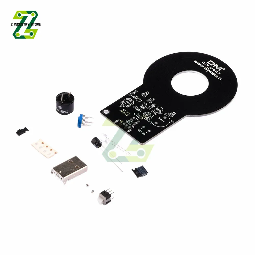 DIY Kit Metal Detector Kit Electronic Kit DC 3V-5V Non-contact Sensor Board Module DIY Electronic Part Metal Detector DIY KIT