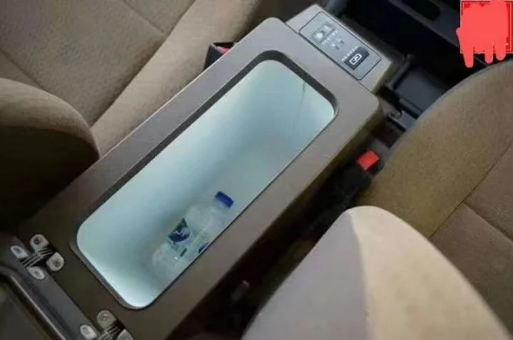 Center Console Fridge Armrest Box With Cooler & Charger For Toyota Land Cruiser 70 76 77 79 Series Interior Accessories view 5