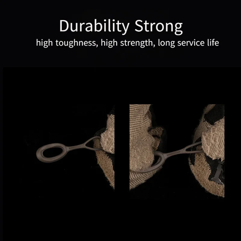 5 قطعة سستة مجتذب استبدال TPE الحبل تمديد سستة تبويب DIY بها بنفسك حقيبة الملحقات ل سترة صيد على ظهره الملحقات