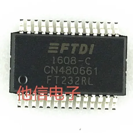 Free shipping   FT232RL-REEL  USB  UART SSOP-28 FT232RL      10PCS