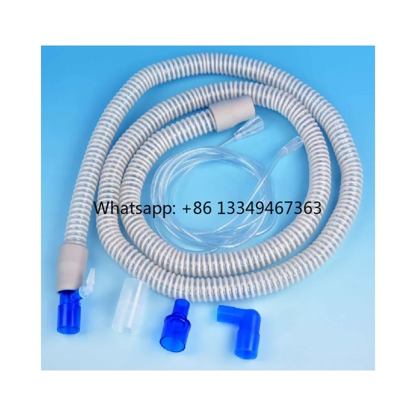 Adult Breathing Circuit Disposable Medical Noninvasive Smoothbore