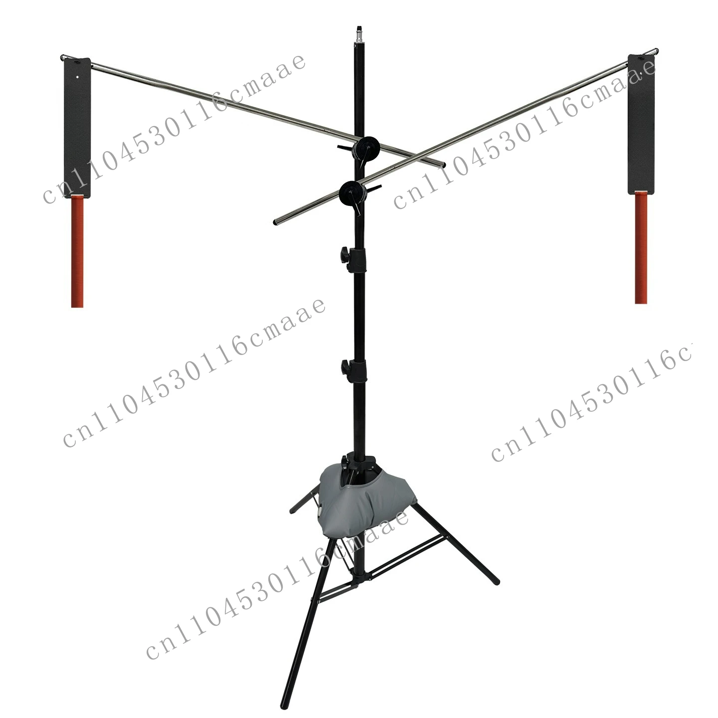 Badminton trainer single and double swing power whipping training auxiliary device forward and backhand grip high ball training