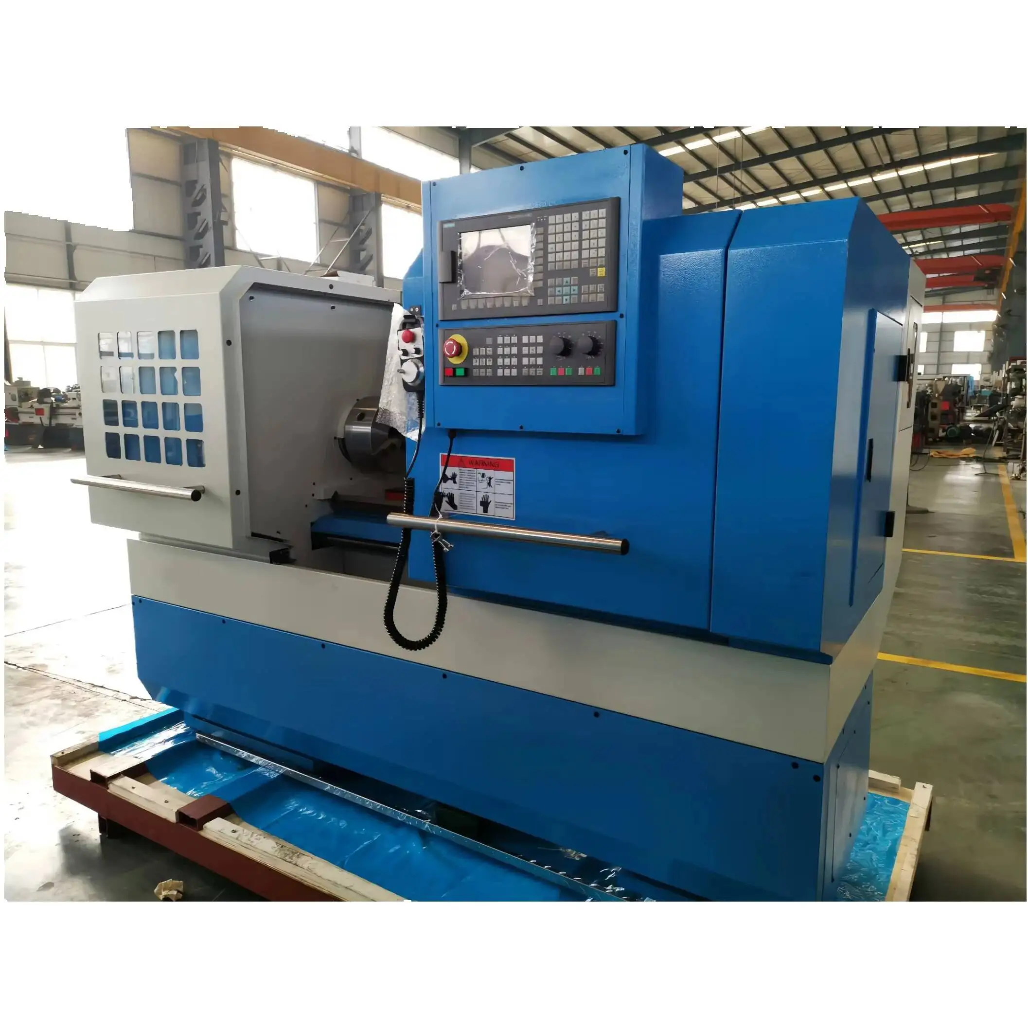 FANUC Ck6136 Ck6140 Ck6150 중형 자동 수평 평상형 CNC 선반 단일 스핀들 GSK 제어 경쟁력 있는 가격