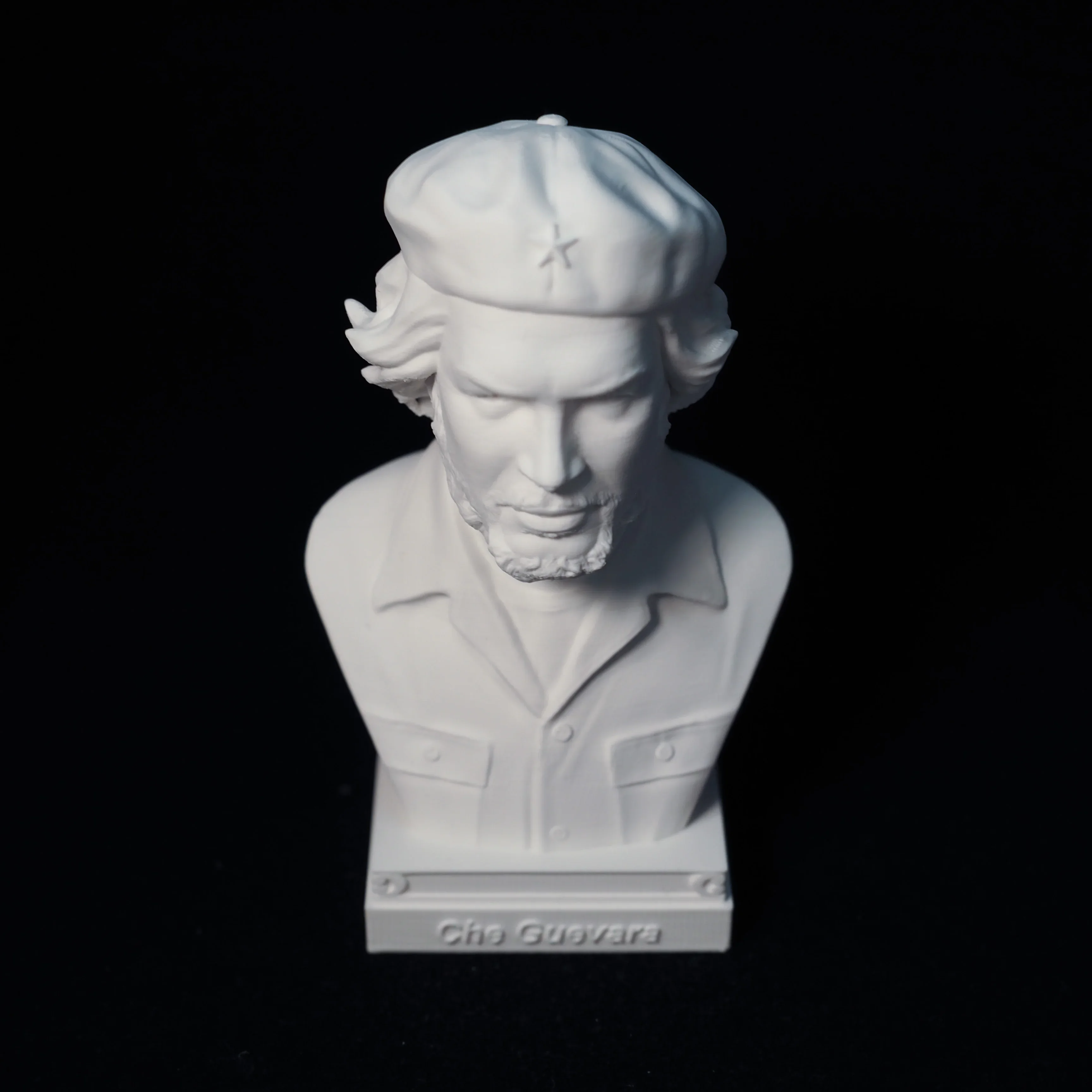 Che Guevara ornaments statue model ornaments bust crafts great man portrait desk desk, 3D printing PLA plastic materia