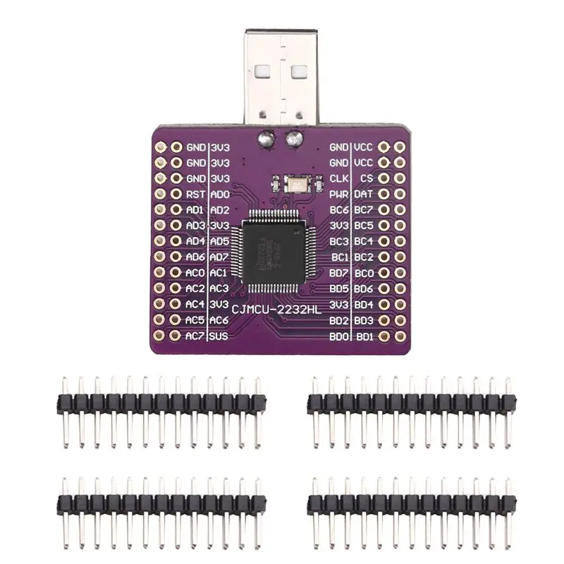 Smart-MCU-2232 FT2232HL USB TURN UART SPI I2C JTAG RS232 Module FT2232 CJMCU-2232HL USB To UART Board Dual Channel RS-232