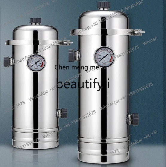 

Z189 Central water purifier household and commercial direct drinking rural well tap water pipe sediment pre-filter