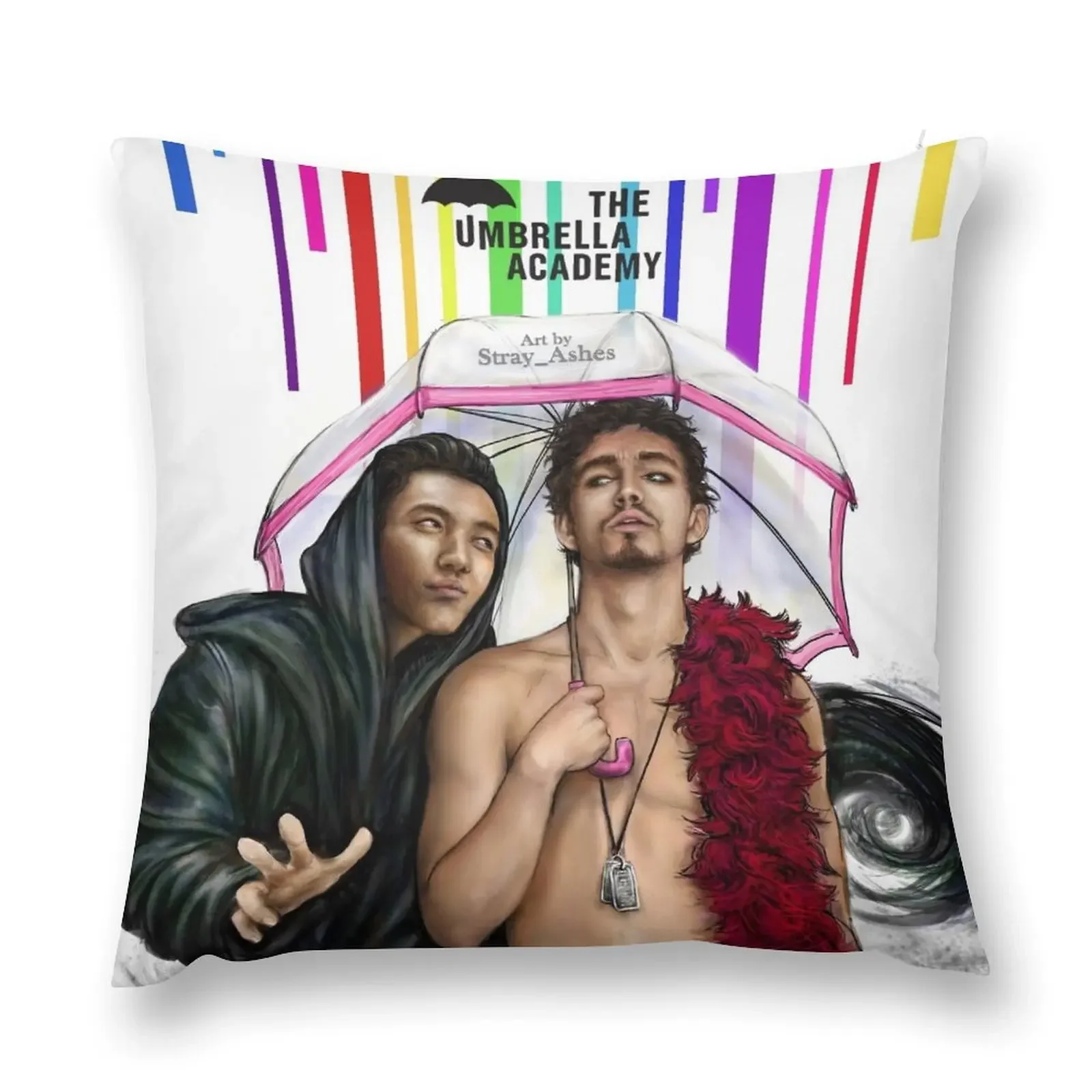 

The Umbrella Academy - Klaus and Ben Throw Pillow Pillowcase Cushion luxury decor pillow